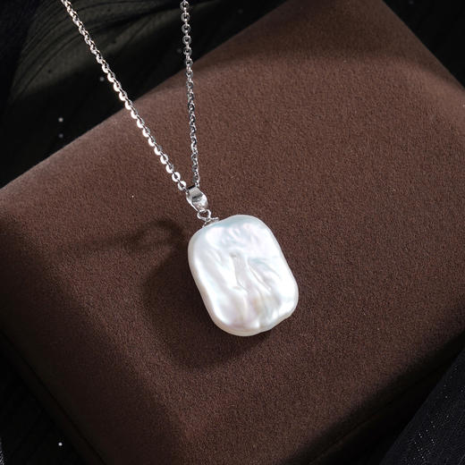 子佩集【潮声入梦‌】银S925珍珠惜王妃套链项链【ZZXL043】巴洛克2602 商品图0