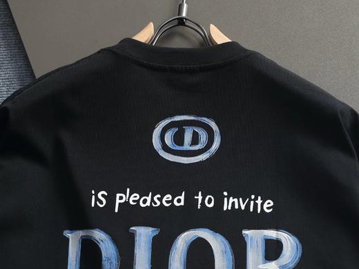 F032753夏季新款简约宽松印花工艺圆领短袖日常通勤百搭T恤 商品图7