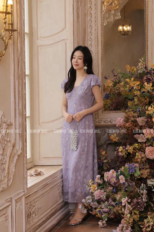 【门店同款】ENJOY夏季紫藤雾语长裙 171146717 商品图1