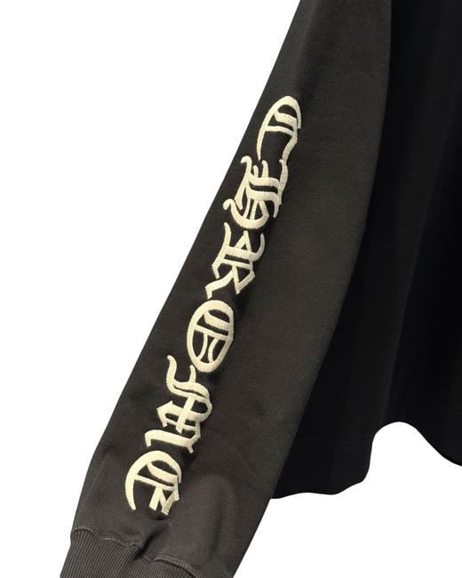 中性款棉质logo刺绣卫衣he009 商品图2