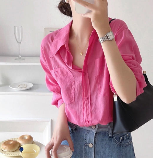 【3-5天发货】伊泺杉苎麻衬衫系列合集 商品图0