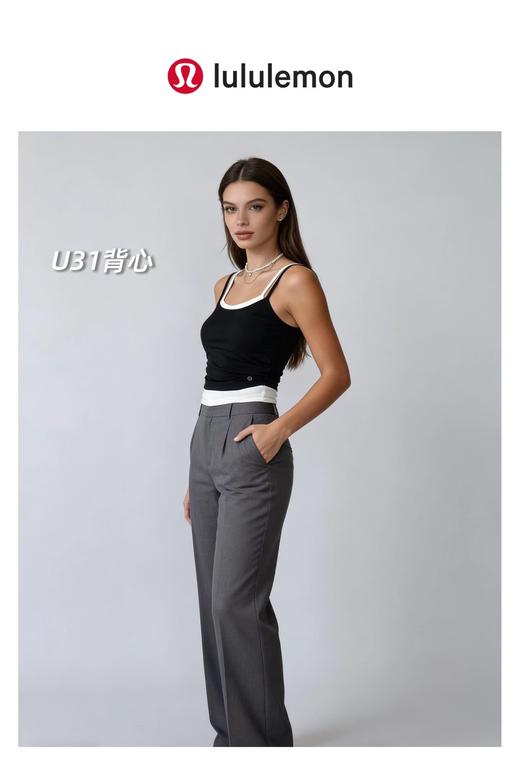 F0327104一包2件装2026春夏新款可外穿可内搭女士假两件背心 商品图7