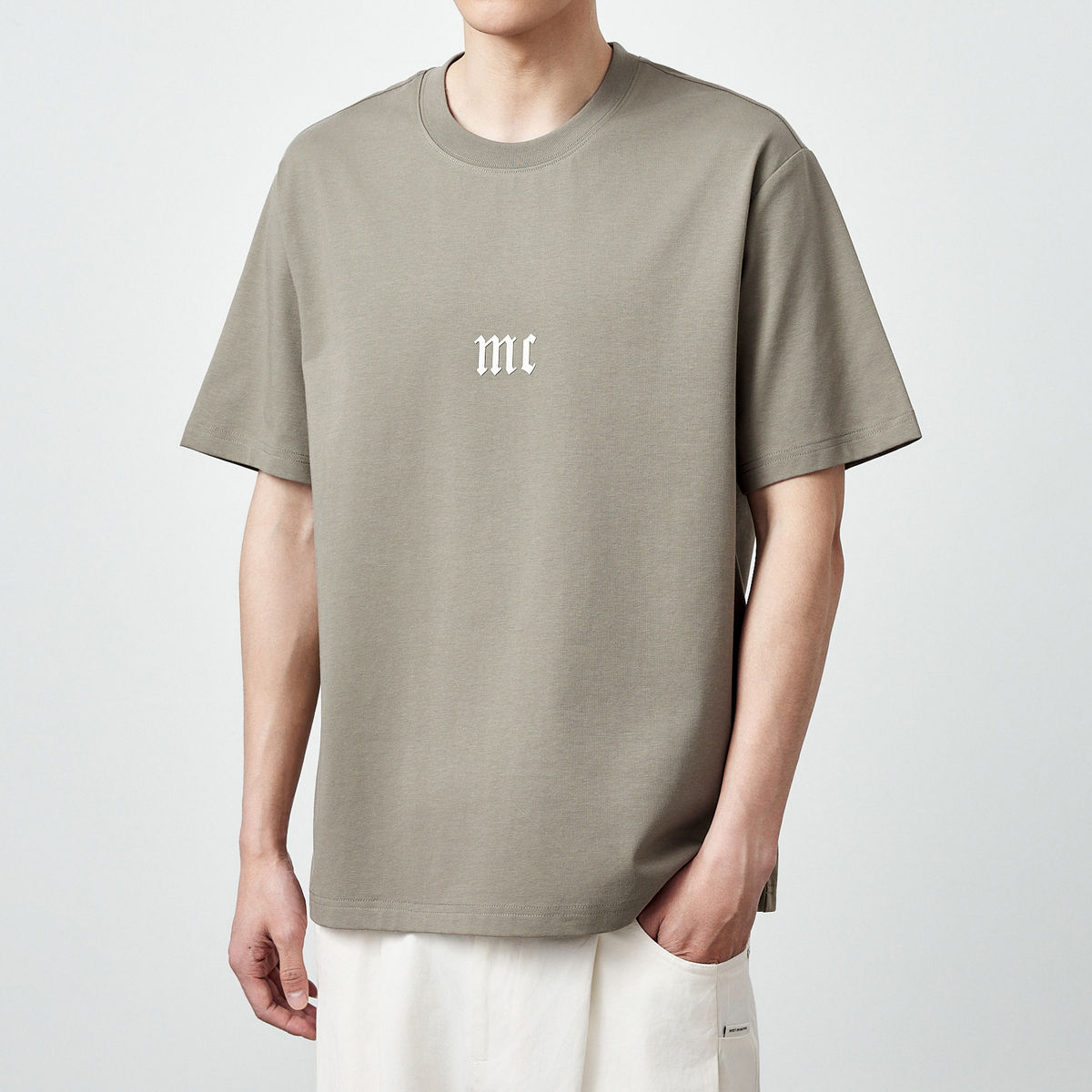 墨麦客男装夏季新款男士凉感防晒短袖T恤休闲吸湿速干体恤男