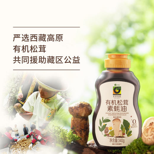 340G禾然有机松茸素蚝油 商品图2