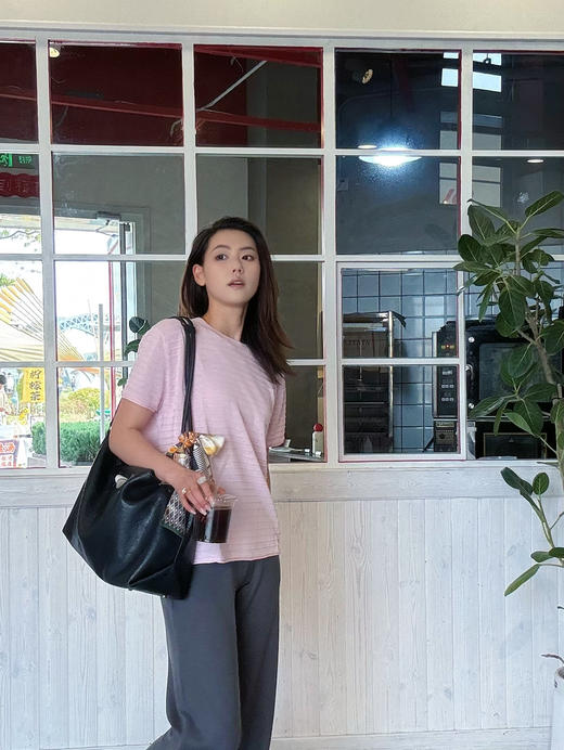 【自由自在】噢蜜ooomeooo肌理宽松套头衫 商品图1