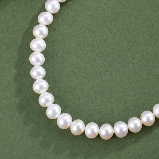 子佩集银S925珍珠惜王妃项链【ZXLY5.5-6MM】珠串2602 商品图3