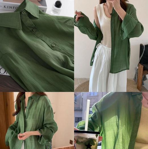 【3-5天发货】伊泺杉苎麻衬衫系列合集 商品图11