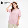 罗宾汉-7A抑菌凉感莱赛尔 丝光棉圆领短袖T恤 商品缩略图3