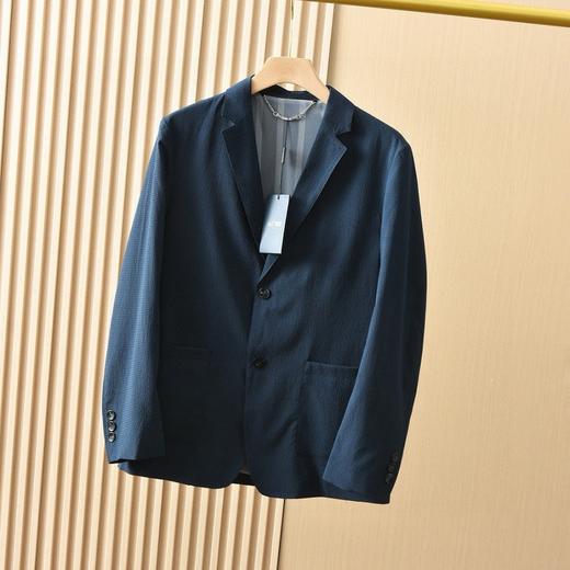 AMN 2026春夏季薄款泡泡纱防晒衣商务休闲西服 商品图5