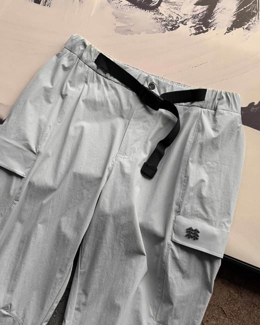 F032775立体剪裁拼接锥形裤裤型松紧腰设计外防运动裤子软壳裤 商品图8