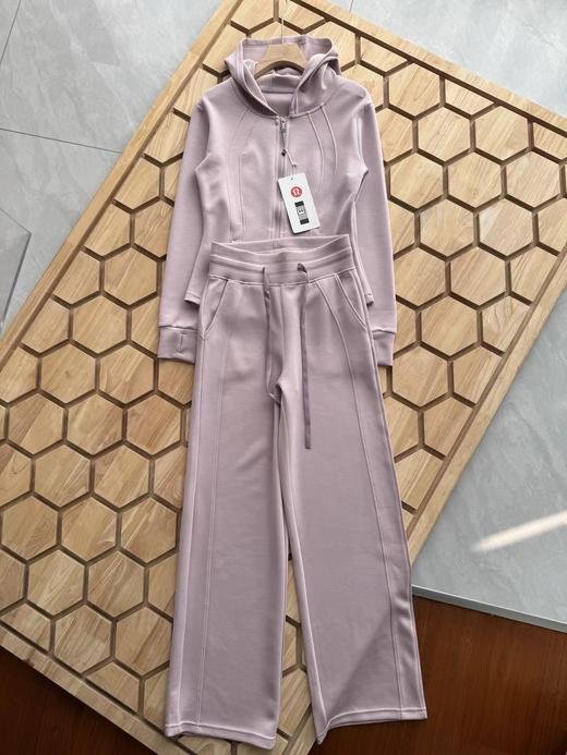 F032762防风套装新款三代运动套装女士外穿卫衣卫裤连帽套装 商品图7