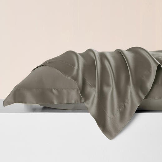 竹纤维枕套丝滑凉爽纯色素雅透气洗水夏季凉感亲肤 商品图4