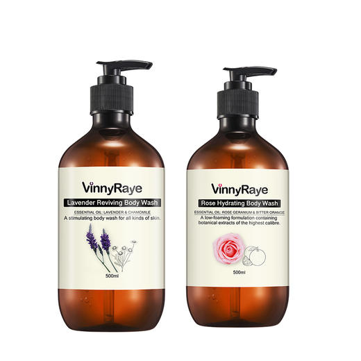 薇妮芮 沐浴套装500ml*2 组合装 6335-2 商品图2