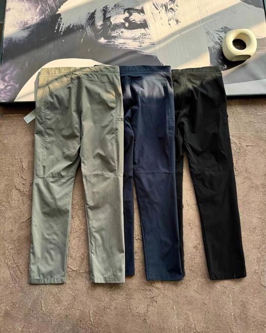 F032771休闲速干春夏户外纯色腰带透气直筒徒步登山长裤 商品图2