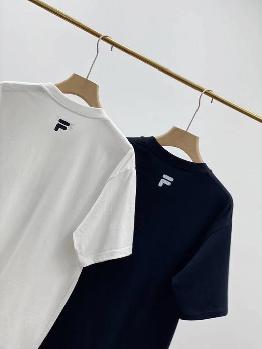 F032721夏季男女情侣款全棉面料亲肤柔软针织短袖T恤衫 商品图2