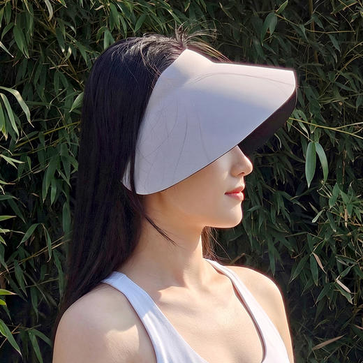 热卖！360°挡住紫外线！新西兰进口okioki 防晒帽 星轨大弧灯罩无痕帽/星轨双戴无痕帽 一体式设计 舒适佩戴 商品图4