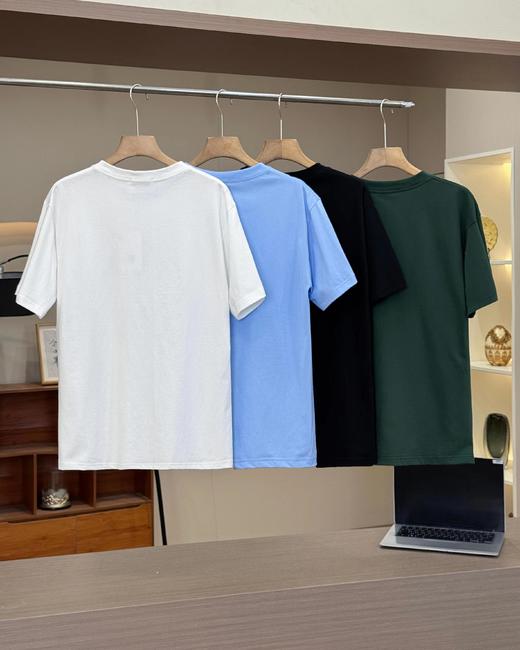 F032772春夏季情侣基础款刺绣logo休闲百搭T恤短袖 商品图1