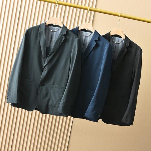 AMN 2026春夏季薄款泡泡纱防晒衣商务休闲西服 商品图1