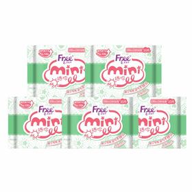 FREE飞 新升级mini丝薄系列日用迷你卫生巾190mm10片*5包 RSBM10P-5R