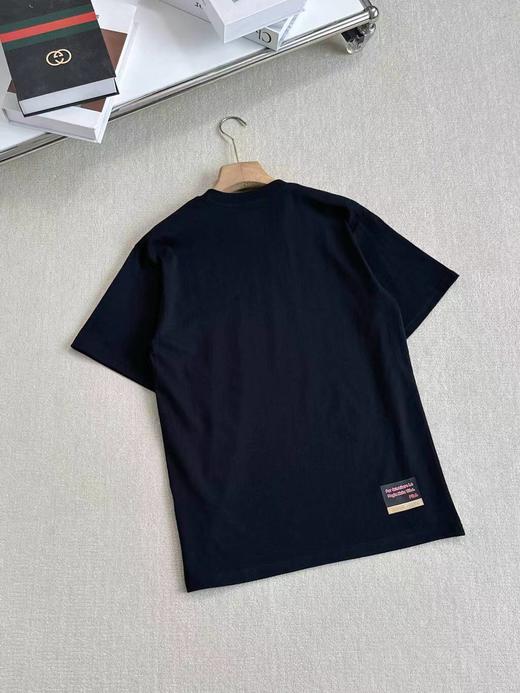 F032723春季新款简约百搭情侣款印花休闲圆领半袖T恤 商品图5