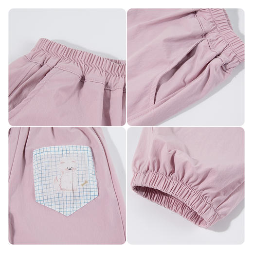 贝贝怡夏季女童速干裤子防蚊裤ZB2FK012 商品图4