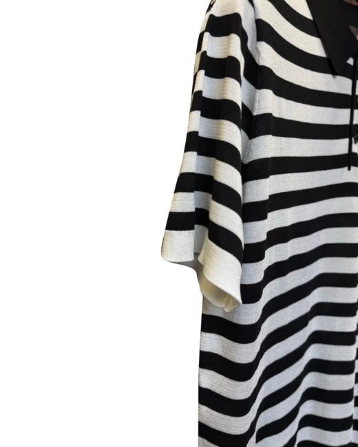 男款条纹短袖针织polo衫he015 商品图2