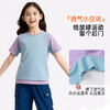 2件套2026夏款新品龙之涵儿童中大童两件套风跑跑运动短袖T恤背心 商品缩略图1