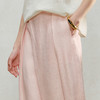 【林栖设计小店】漫芳华|手钉贝壳牌肉粉色压褶宽松2026夏新款萝卜裤子1962105 商品缩略图2