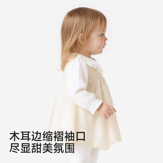 【高定系列】英氏婴儿套装女宝宝春夏外出长袖哈衣套装可爱新款 商品图4