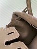 【纯手缝定制不退换】爱马仕 Birkin 25大象灰 银扣 Ep皮（MM） 商品缩略图7