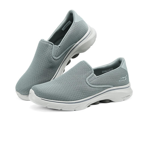 Skechers斯凯奇 男一脚蹬健步鞋 216646-GRY 商品图4