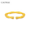 GAONAS  亭亭轩竹照 金色中式贵气手镯11934SGO 商品缩略图0