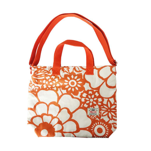 HUJI祤集HoriSling手提斜挎包插画花花 商品图0