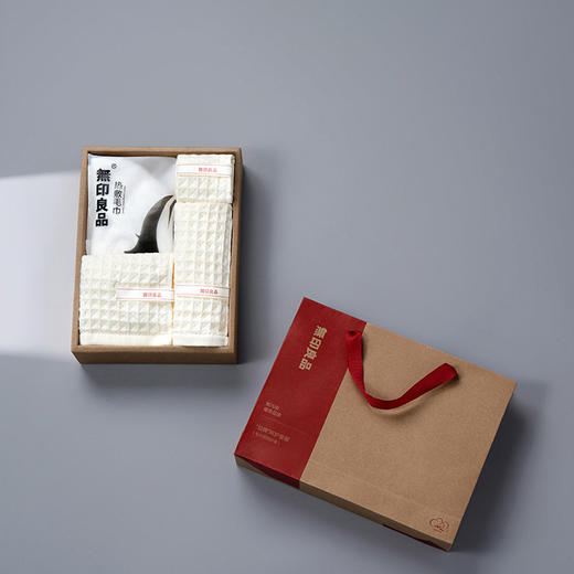 無印良品 “品牌”呵护套装（毛方巾四件套） MJ-ZU23-001 商品图3