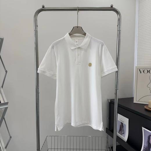 F032776男装纯棉商务休闲纯色短袖T恤轻松百搭翻领POLO衫 商品图8