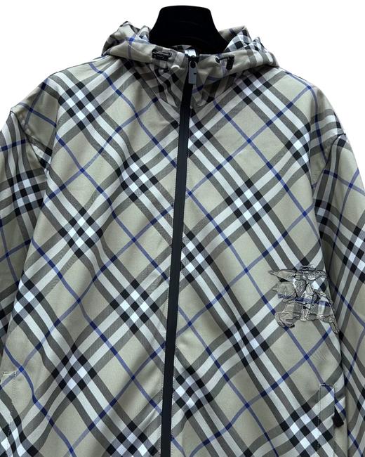 男款刺绣格纹连帽外套lv007 商品图2