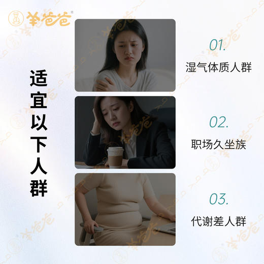 【轻清茯湿贴】草本膏贴 贴走粘腻感 商品图5