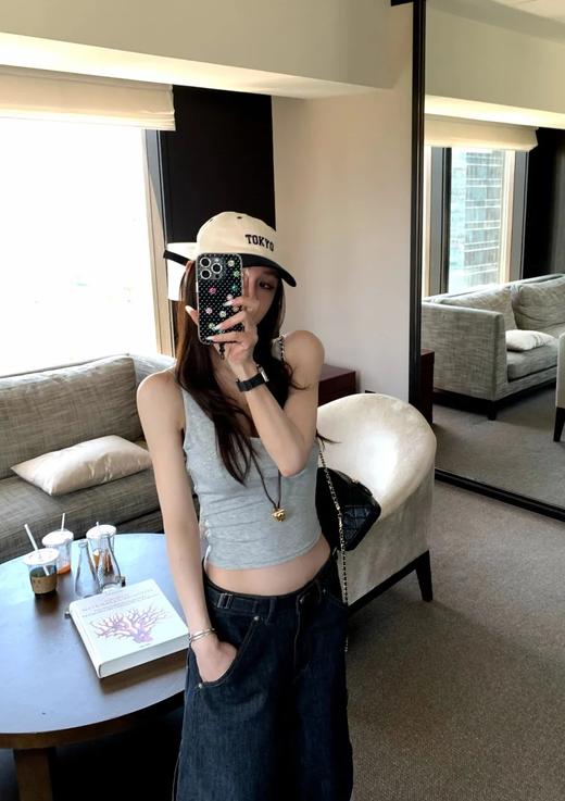 <曾小咸推荐> 3.29后背蕾丝镂空吊带背心 日常89！！ 活动价49！！【预售款，预计3-15天发货】 商品图5