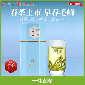 2026新茶上市黄山毛峰明前特级一等春茶绿茶茶叶寻味1200系列70g