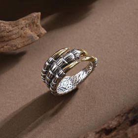 子佩集【破晓之刃】银S925戒指【CY703523】仿古仿古鹰爪2602