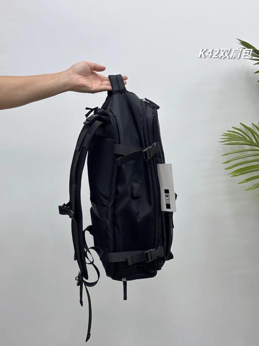 F0327101情侣款超大容量干湿两用+独立鞋仓多功能行李箱式大容量双肩包 商品图2