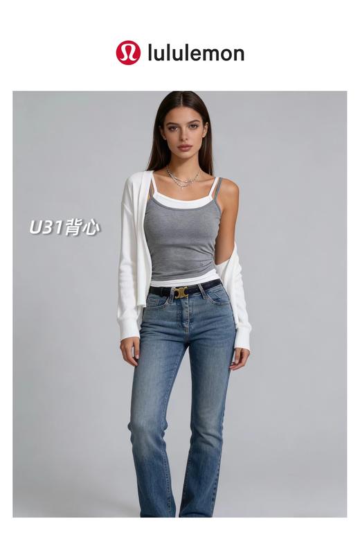 F0327104一包2件装2026春夏新款可外穿可内搭女士假两件背心 商品图8