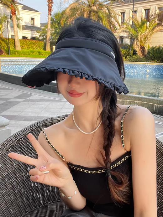 <曾小咸推荐>3.29 花边空顶遮阳帽 日常价79/件！ 活动价49/件！！【预售款，预计3-15天发货】 商品图2