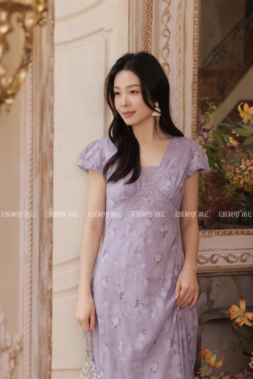 【门店同款】ENJOY夏季紫藤雾语长裙 171146717 商品图3