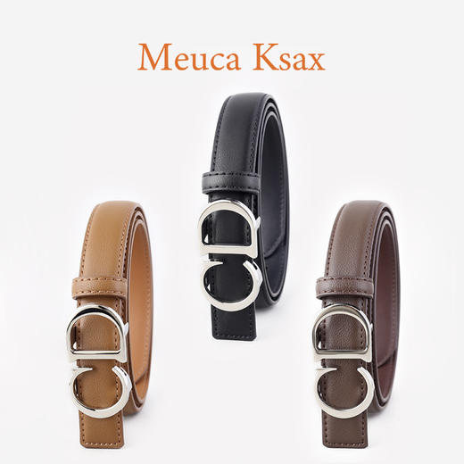 热卖中！！英国 MEUCA KSAX高定皮腰带 男女款都有 商品图5