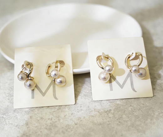 加拿大轻奢MEJUR*慕斯樱桃珍珠耳钉032704 商品图7