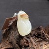 【快抱】【于田产和田玉子料鸿运当头挂件 34*22】出证书，发货1~5天，48小时鉴赏期 商品缩略图1