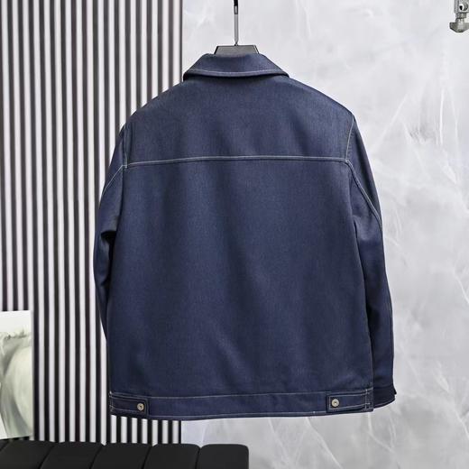 F032736春季新款简约时尚百搭男士潮流时尚休闲牛仔长袖外套 商品图8