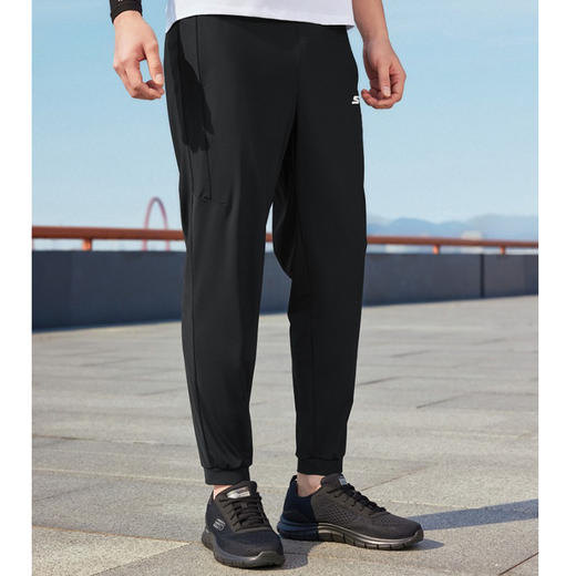 Skechers斯凯奇 男针织长裤 P225M147-0018 商品图3