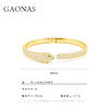 金色豹子细款时尚百搭贵气手镯11942SGO 商品缩略图3